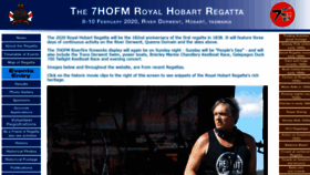 What Royalhobartregatta.com website looked like in 2019 (4 years ago)