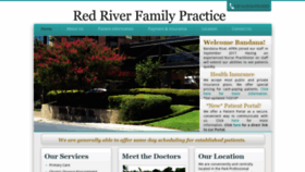 What Redriverfamilypractice.com website looked like in 2019 (4 years ago)