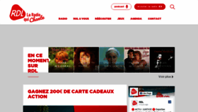 What Rdlradio.fr website looked like in 2019 (4 years ago)