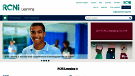 What Rcnilearning.com website looked like in 2019 (4 years ago)