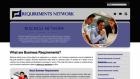 What Requirementsnetwork.com website looked like in 2019 (4 years ago)