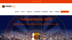 What Roundtable.nl website looked like in 2019 (4 years ago)