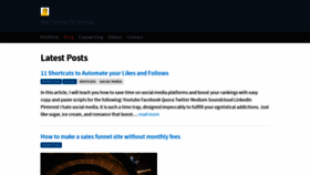 What Runastartup.com website looked like in 2019 (4 years ago)
