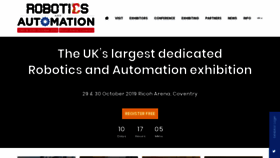 What Roboticsandautomation.co.uk website looked like in 2019 (4 years ago)