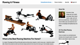 What Rowing-machine-review.com website looked like in 2019 (4 years ago)