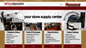 What Retailresource.com website looked like in 2019 (4 years ago)