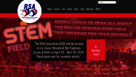 What Rollerskating.com website looked like in 2019 (4 years ago)