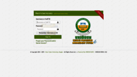 What Rpms.uniosun.edu.ng website looked like in 2019 (4 years ago)
