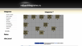 What Rebus-integrame.ro website looked like in 2019 (4 years ago)