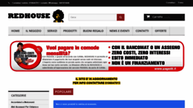 What Redhouse.it website looked like in 2019 (4 years ago)