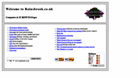 What Rainsbrook.co.uk website looked like in 2019 (4 years ago)