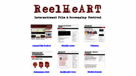 What Reelheart.com website looked like in 2019 (4 years ago)