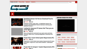 What Rockgames4u.blogspot.com website looked like in 2019 (4 years ago)