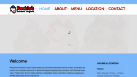 What Rockiesfrozenyogurt.com website looked like in 2019 (4 years ago)