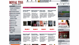 What Royaltiss.com website looked like in 2019 (4 years ago)