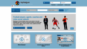 What Rayleague.com website looked like in 2019 (4 years ago)