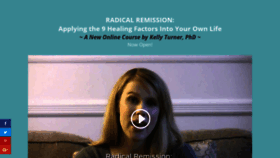 What Radicalremissioncourse.com website looked like in 2019 (4 years ago)