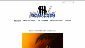 What Ricmadden.com website looked like in 2019 (4 years ago)