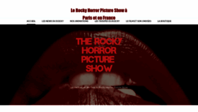 What Rocky-horror-france.com website looked like in 2019 (4 years ago)