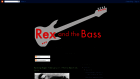 What Rexbass.com website looked like in 2019 (4 years ago)