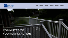 What Rightanglehomerepair.com website looked like in 2019 (4 years ago)