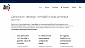 What Referencement-siteweb.fr website looked like in 2019 (4 years ago)