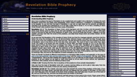 What Revelationbibleprophecy.org website looked like in 2019 (6 years ago)