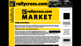 What Rallycross.com website looked like in 2019 (4 years ago)