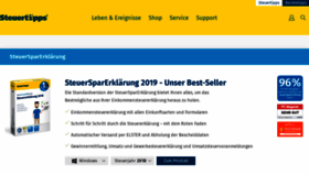 What Ratgeber-steuer24.de website looked like in 2019 (4 years ago)