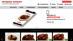 What Rotisserie-dufrenoy.fr website looked like in 2019 (4 years ago)