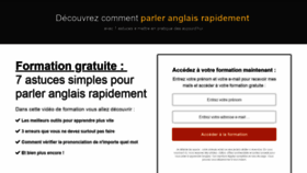 What Reussir-anglais.com website looked like in 2019 (4 years ago)