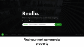 What Realla.co.uk website looked like in 2019 (4 years ago)