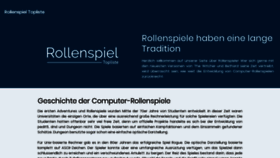 What Rollenspiel-topliste.de website looked like in 2019 (4 years ago)