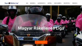 What Rakliga.hu website looked like in 2019 (4 years ago)