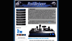 What Raildriver.com website looked like in 2019 (4 years ago)