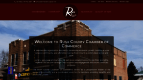 What Rushcounty.com website looked like in 2019 (4 years ago)