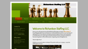 What Richardsonstaffingllc.com website looked like in 2019 (4 years ago)