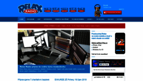 What Radio-relax.cz website looked like in 2019 (4 years ago)