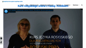 What Rosyjski.pro website looked like in 2019 (4 years ago)