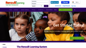 What Renzullilearning.com website looked like in 2019 (4 years ago)