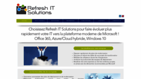 What Refresh-it-solutions.com website looked like in 2019 (4 years ago)