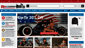 What Rideinleather.com website looked like in 2019 (4 years ago)