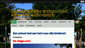 What Rodenbachschool.be website looked like in 2019 (4 years ago)