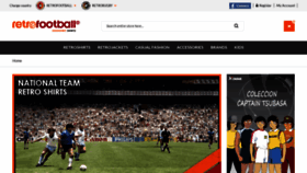 What Retrofootball.eu website looked like in 2019 (4 years ago)