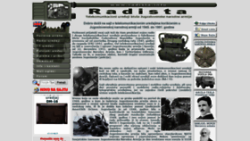 What Radista.info website looked like in 2019 (4 years ago)