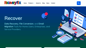 What Recoveryfix.com website looked like in 2019 (4 years ago)