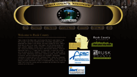 What Ruskcounty.org website looked like in 2019 (4 years ago)