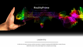 What Realityprime.com website looked like in 2019 (4 years ago)