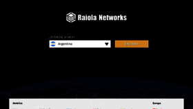 What Raiolanetworks.com website looked like in 2019 (4 years ago)