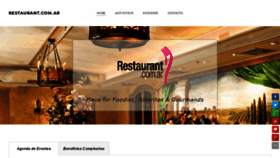 What Restaurantpremium.com website looked like in 2019 (4 years ago)